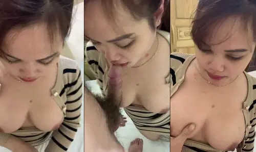 Aku ngisep kontol sampai ke pangkal air mata mengalir tapi dipaksa senyum manis