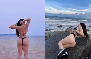 Hot Girl Vietnam Nyetir ke Pinggiran Kota Lalu Ngentot Liar di Dalam Mobil