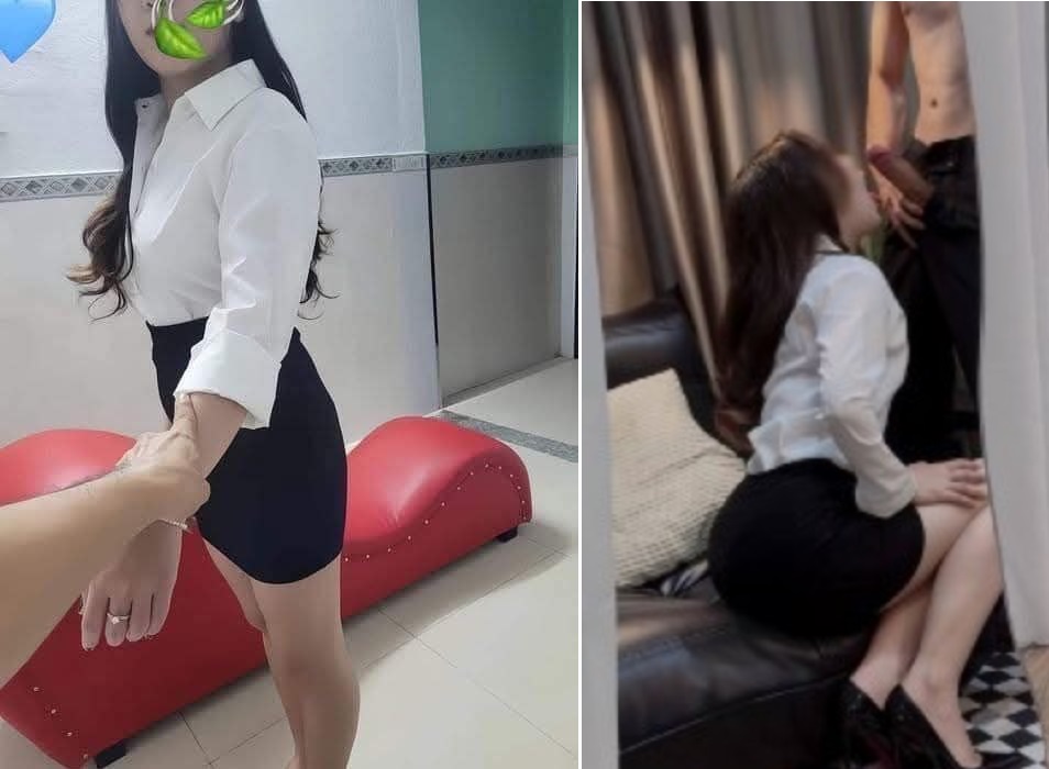 Sekretaris OL Suit Seksi Menggoda Bos