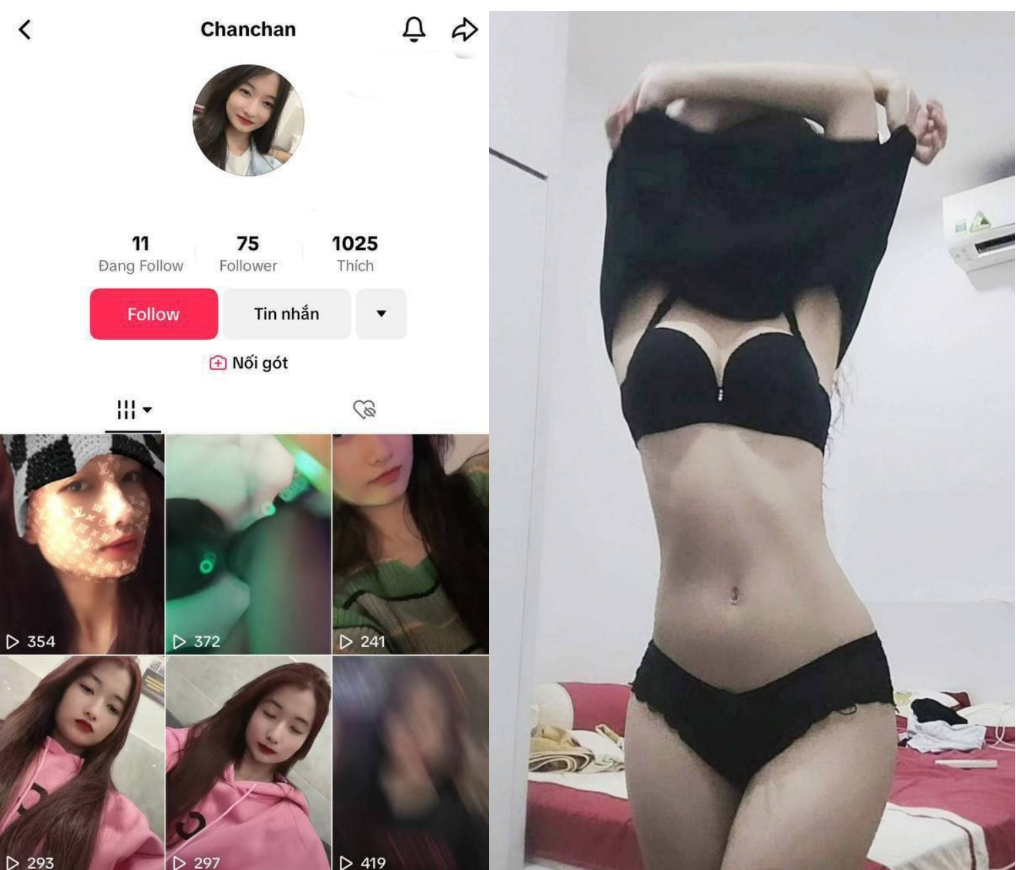 XXX TikToker Chan Chan dan Pacarnya